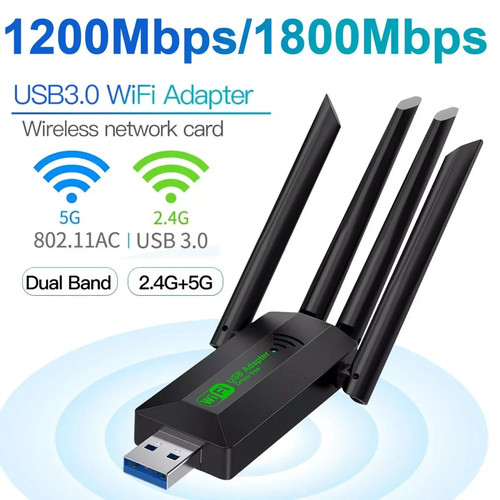1800mbps usb wifi adapter - 1800mbps, dual