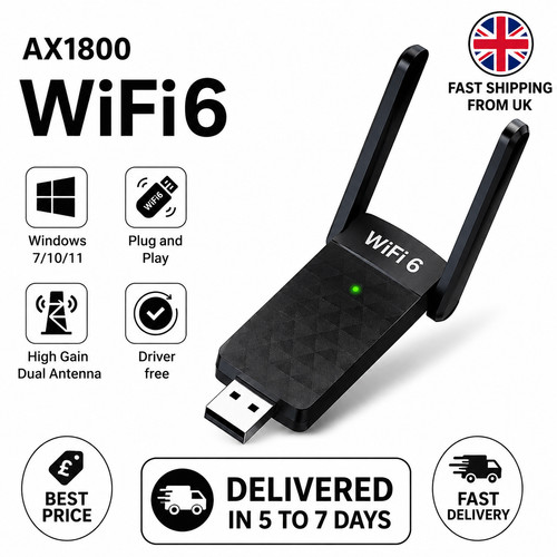 1800mbps usb wifi adapter - 1800mbps,