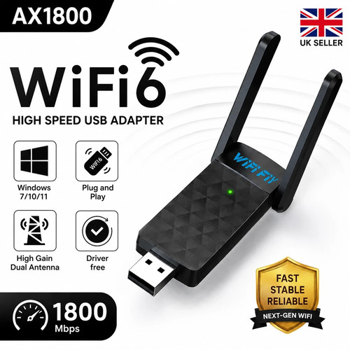 1800mbps usb wifi - 1800mbps, adapter