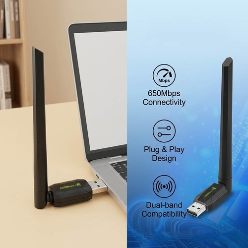 650mbps wireless usb wifi - wireless,