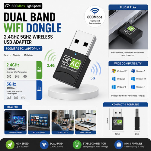 Dual band wifi dongle - dual,