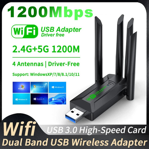 1200mbps usb wifi adapter - usb,