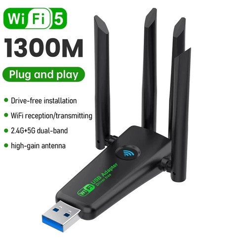 1300mbps wifi usb dongle - wifi, 3.0
