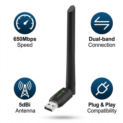 650mbps usb wifi repeater - 650mbps,