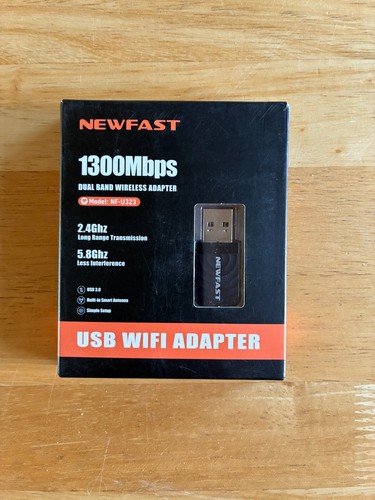 Newfast wifi dongle 1300mbps - newfast,