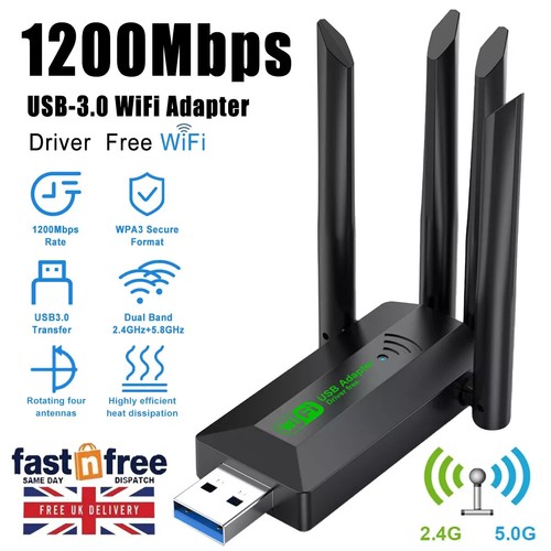 1200mbps wifi usb dongle - usb, 3.0