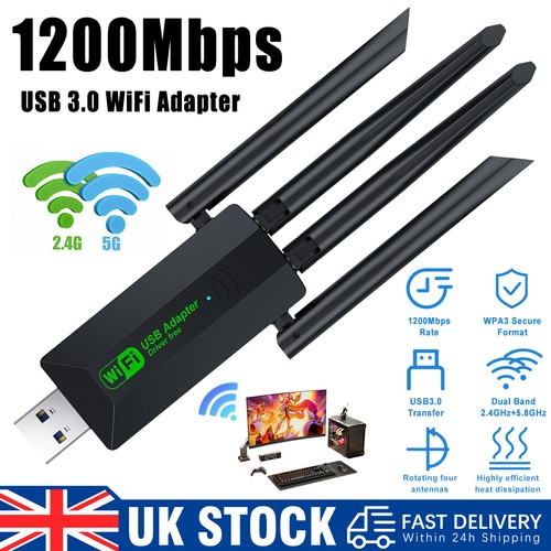 1200mbps wireless fi usb - wireless, 5g
