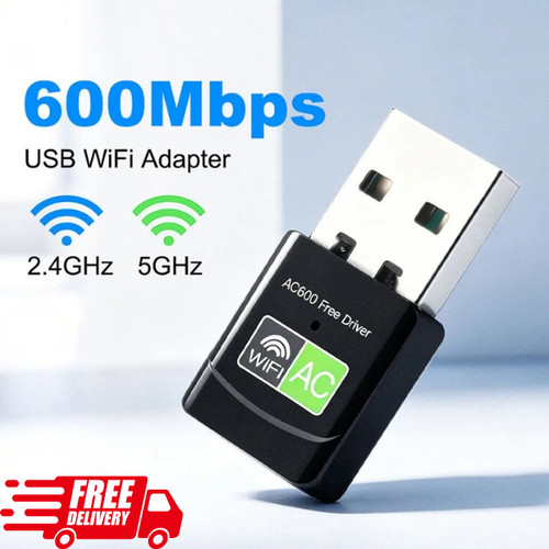 600mbps usb wifi adapter dual - wifi,