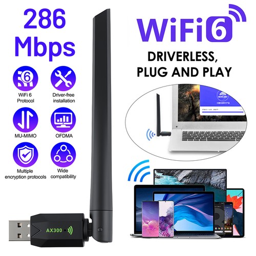 Usb wifi6 wifi dongle wireless - usb,